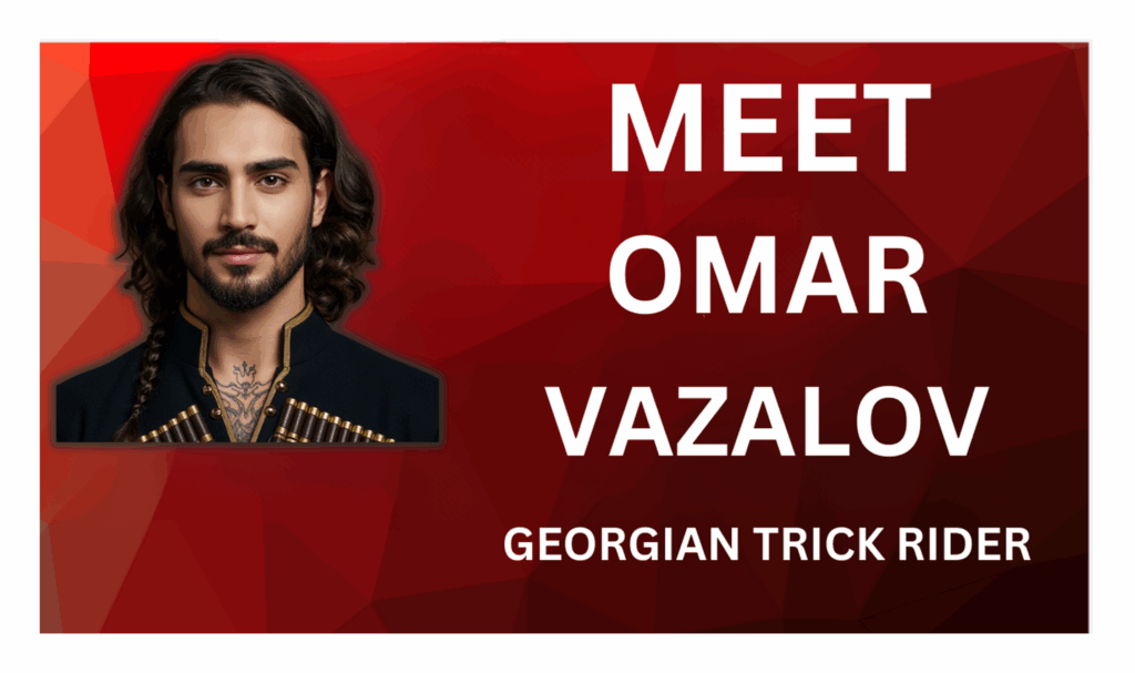 Man demonstrating Georgian trick lock technique.